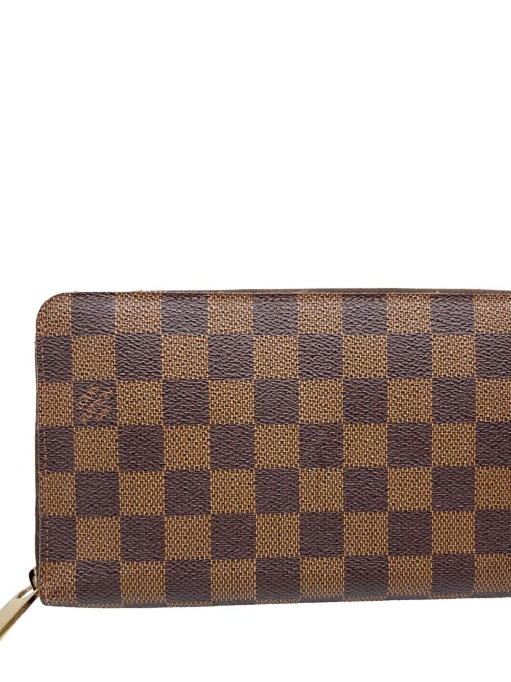 Louis Vuitton  Damier Ebene Organizer Wallet Brown